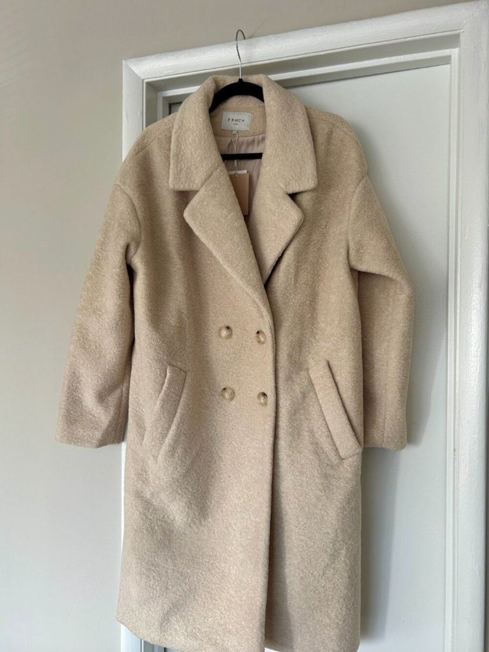 FRNCH Ecru Coat
